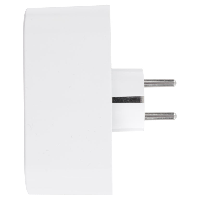 Q-Link verloopstekker wifi meter 2-voudig wit
