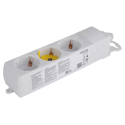 Q-Link stekkerdoos 3-voudig 3x geaard wit