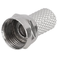 Q-Link coax f-wartel zilver