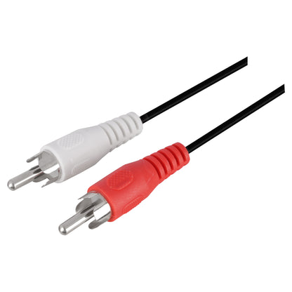Q-Link Tulp kabel rood, wit 10m