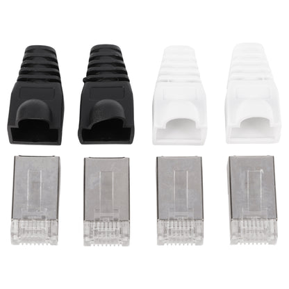 Q-Link FTP connector CAT6 zwart, wit