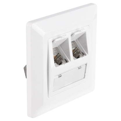 Q-Link FTP contactdoos CAT7 KPN wit