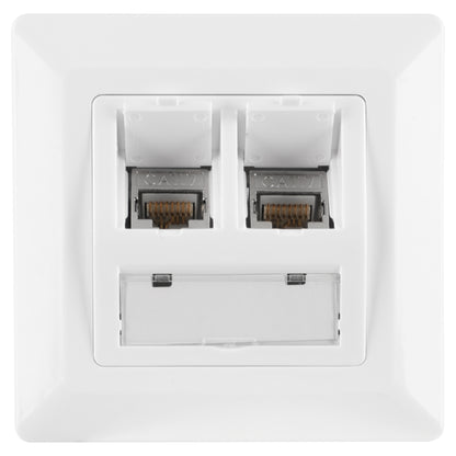 Q-Link FTP contactdoos CAT7 KPN wit