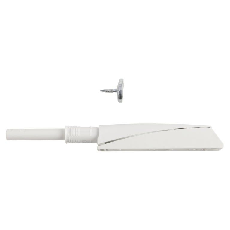 Starx opbouw druksnapper wit 13x8x1,5cm
