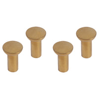 Differnz Eindhoven knop goud 20mm 4st