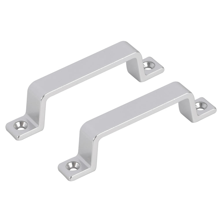 Differnz meubelgreep aluminium mat chroom 60x21mm 2st