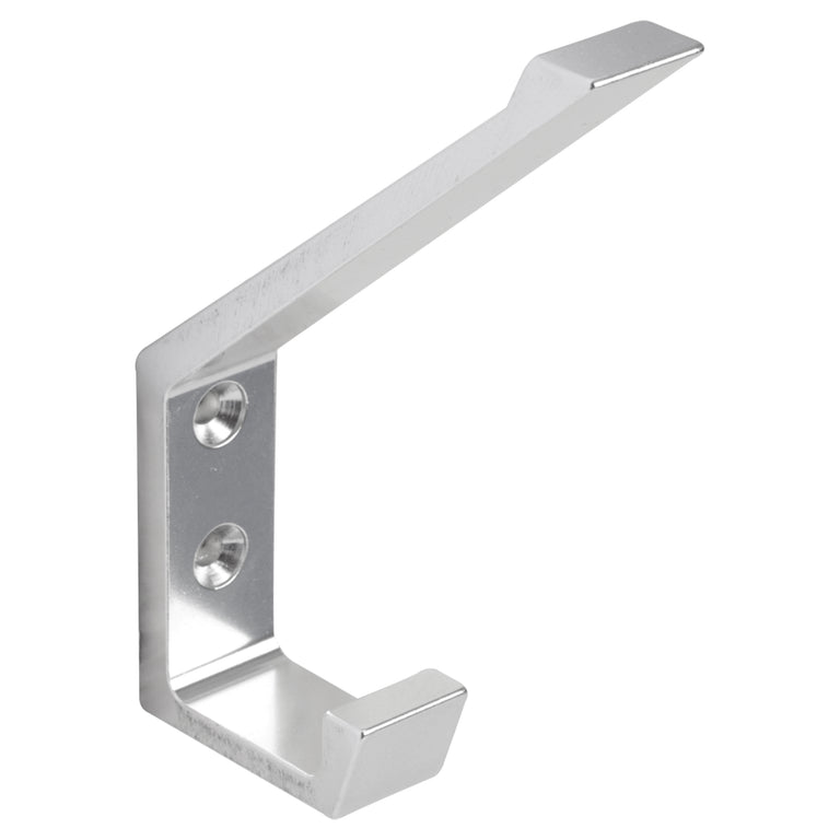 Differnz jashaak 2 haken aluminium F1 zilver