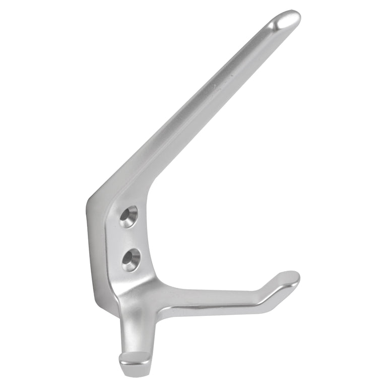 Differnz hoed/jashaak 3 haken aluminium F1 zilver
