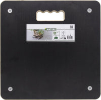 Nature planttrolley vierkant zwart hout 250kg