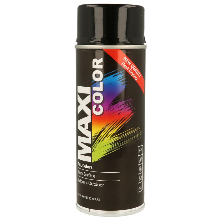 Maxi color RAL9005 glossy 0,4l