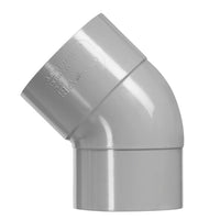 Martens PVC bocht 45º 75mm grijs