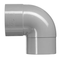 Martens PVC bocht 87º 75mm grijs