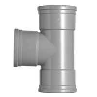 Martens PVC T-stuk 87º 110mm grijs