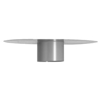 Martens onderuitloop 80mm kunststof grijs