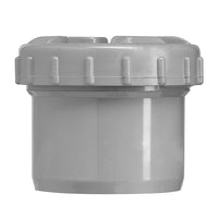 Eindstop met schroefdeksel PVC 40mm 