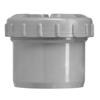 Eindstop met schroefdeksel PVC 110mm 