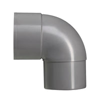 Martens PVC bocht 87º 60mm kunststof grijs