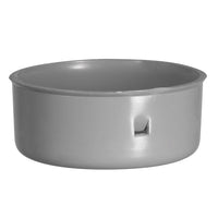 Martens eindkap voor drainagebuis PVC grijs 80mm