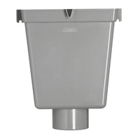 Vergaarbak met verloop 70mm 