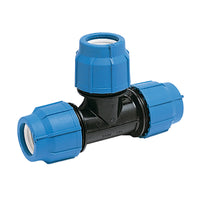 Martens klem T-stuk hoge druk PVC 90G 16mm