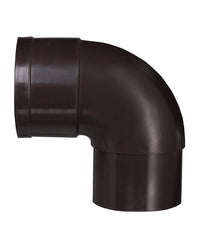 Martens PVC bocht 87º 60mm kunststof bruin