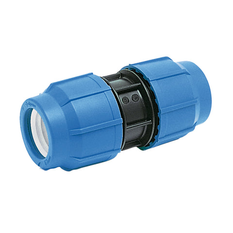 Martens klemkoppeling hoge druk PVC recht 20mm