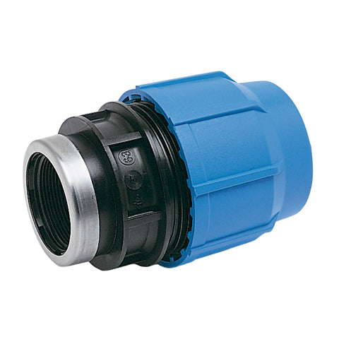 Martens klemkoppeling hoge druk PVC 20x3/4" binnendraad