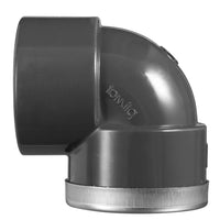 Knie 25x3/4" 1x lijm/1x dr.90 1.0MPA