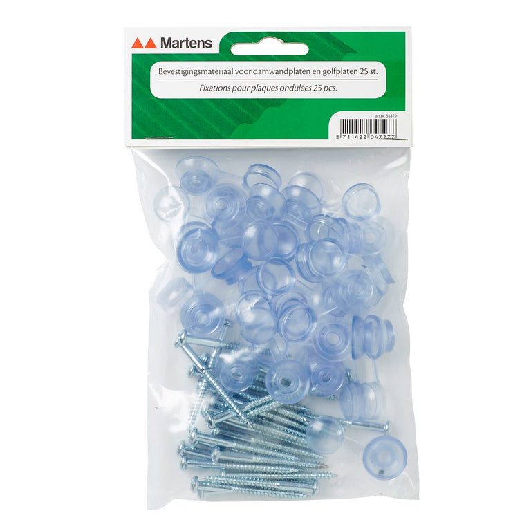 Martens houtschroef kruiskop bolkop 2x50mm 25st