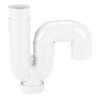 Martens sifon kunststof wit 40mmx40mm
