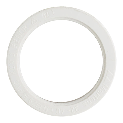 Martens overgangsstuk 32x40mm wit