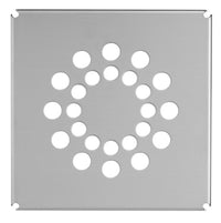 Martens deksel voor vloerput RVS zilver 20x0,5x20cm