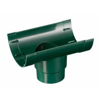 Mastgootuitloop groen 70/80 100mm 