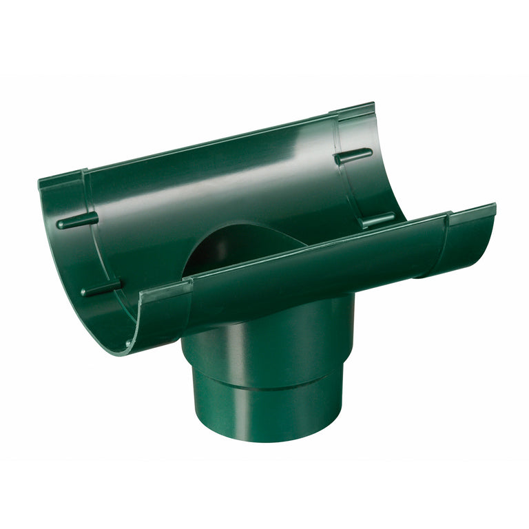 Mastgootuitloop groen 70/80 100mm 