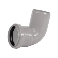 Bocht 90º 1xmanchetmof PVC 40mm