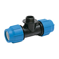 Martens T-stuk hoge druk PVC  16x1/2" 90G buitendraad