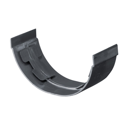 Martens gootverbindingsstuk 100mm kunststof antraciet 10cm