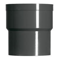 Martens overgangsstuk 80mm kunststof antraciet