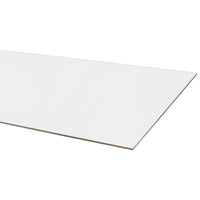MDF 2-zijdig lakdraagfolie wit 244x122cm 12mm