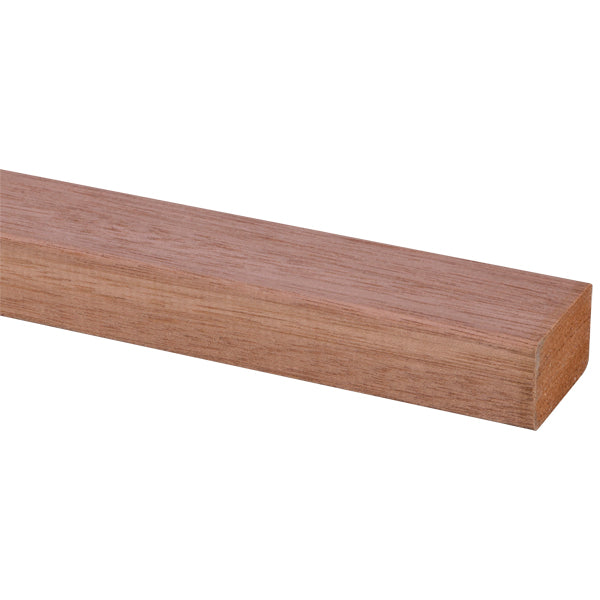 Afwerkprofiel hardhout 28x44mm 2,1m