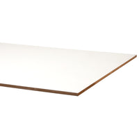 MDF 2-zijdig lakdraagfolie wit 244x122cm 18mm