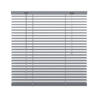 Decosol 221 horizontale jaloezie aluminium zilver 100x180cm