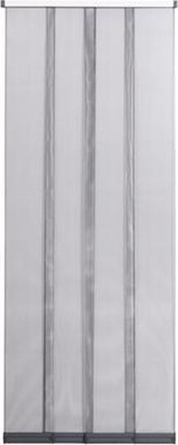 Hamstra deurhor lamellen zwart 235x95cm