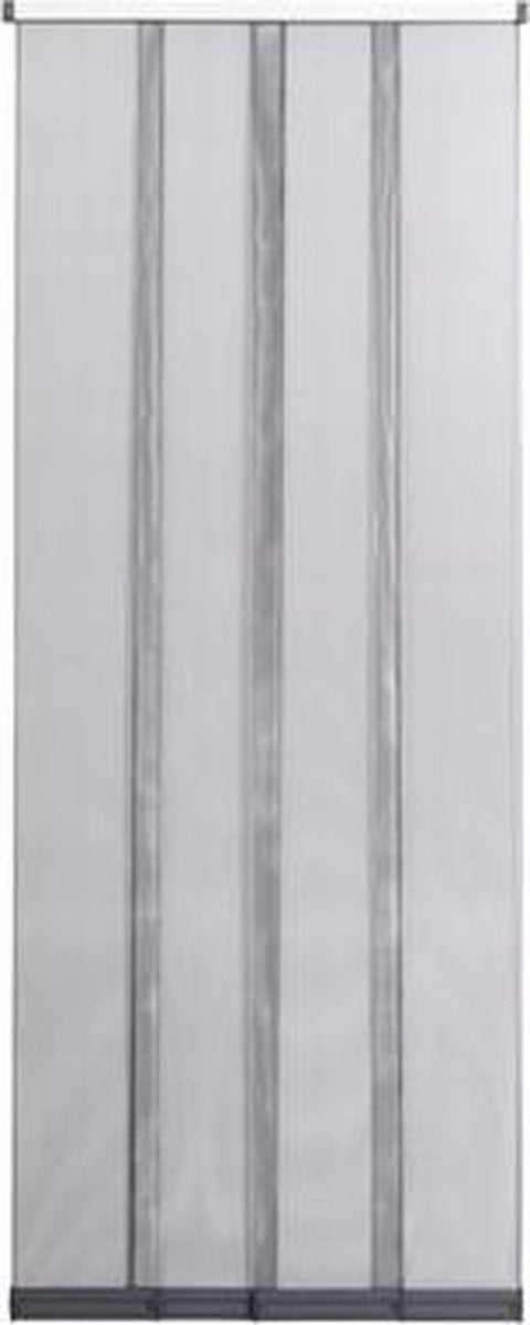 Hamstra deurhor lamellen zwart 235x95cm