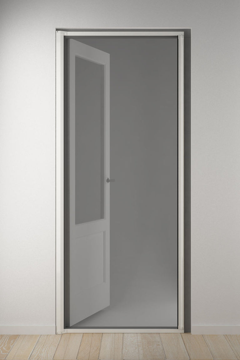 Hamstra rolhor voor deur grijs 205x110cm