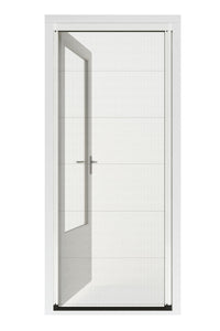 Hamstra Allure plissé hordeur zwart 96x197-200cm