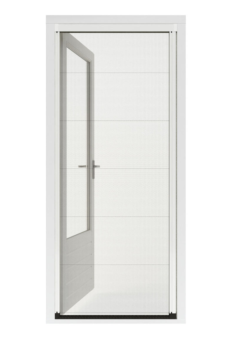 Hamstra Allure plissé hordeur zwart 96x206-209cm