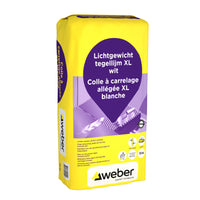 Weber Beamix tegellijm wit 15kg