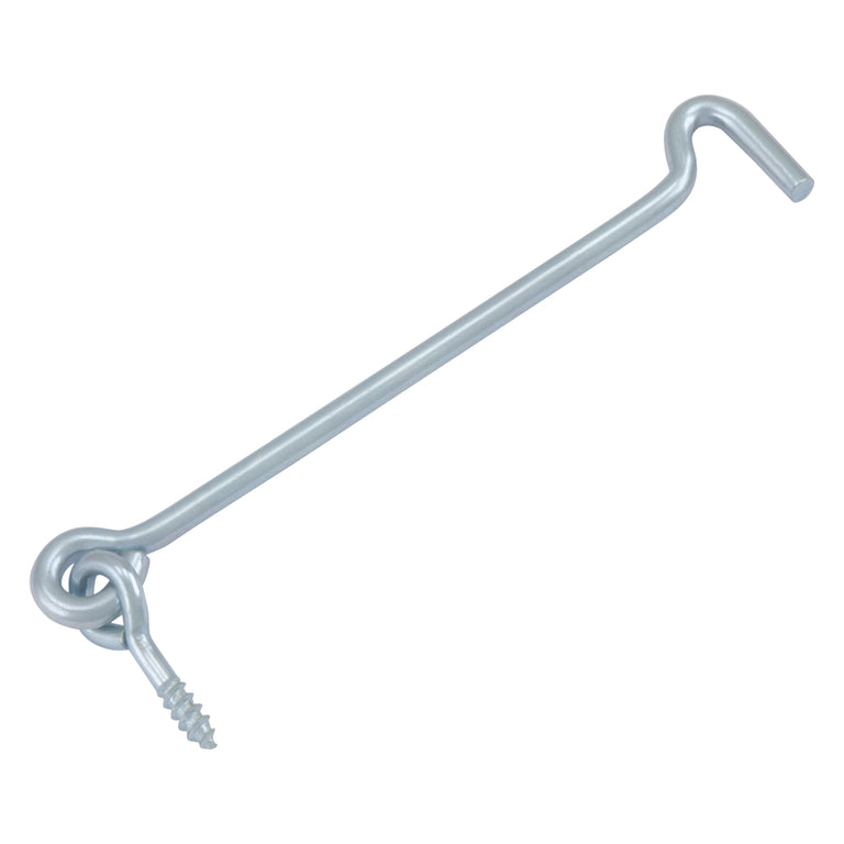 Deltafix windhaak zilver 6,0x300mm verzinkt aluminium