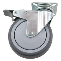 Zwenkwiel met rem ⌀10cm